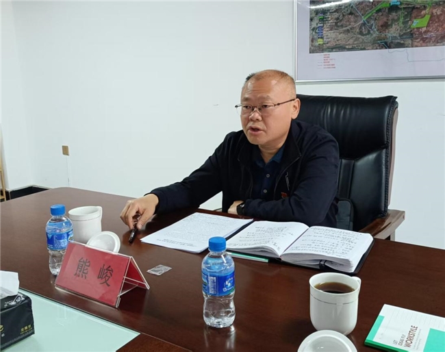 云网能源曲靖公司上级党组织书记到公司督导组织生活会