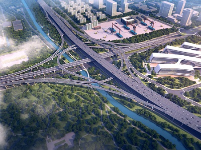 抢春时、促大干，中交路建上海外环项目建设稳步推进