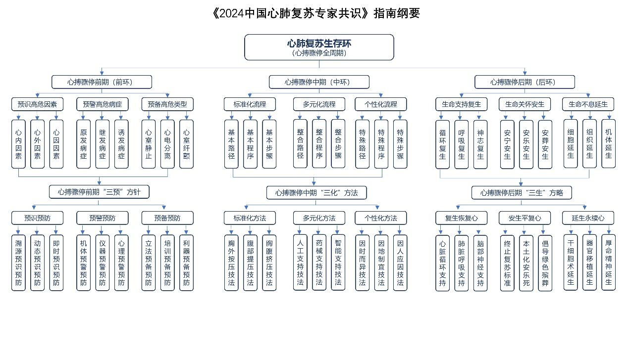 《2024中国心肺复苏专家共识》指南纲要