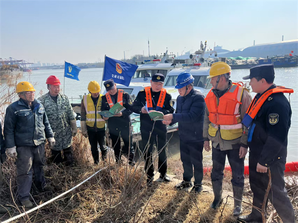 淮安交通执法部门开展联合巡航行动